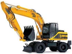 Özaslan Hafriyat - jcb lastikli ekskavatör Kiralama